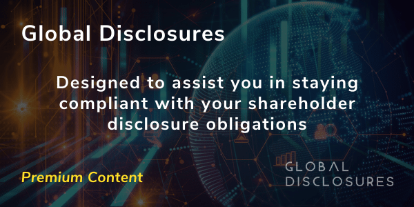 Global Disclosures