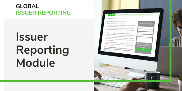 Issuer Reporting Module