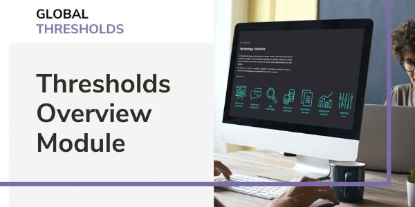 Thresholds Overview Module