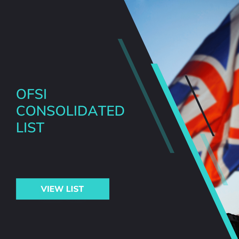 OFSI Consolidated List