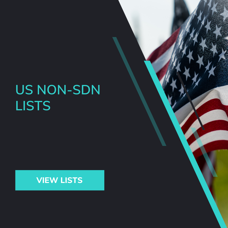 US Non-SDN Lists