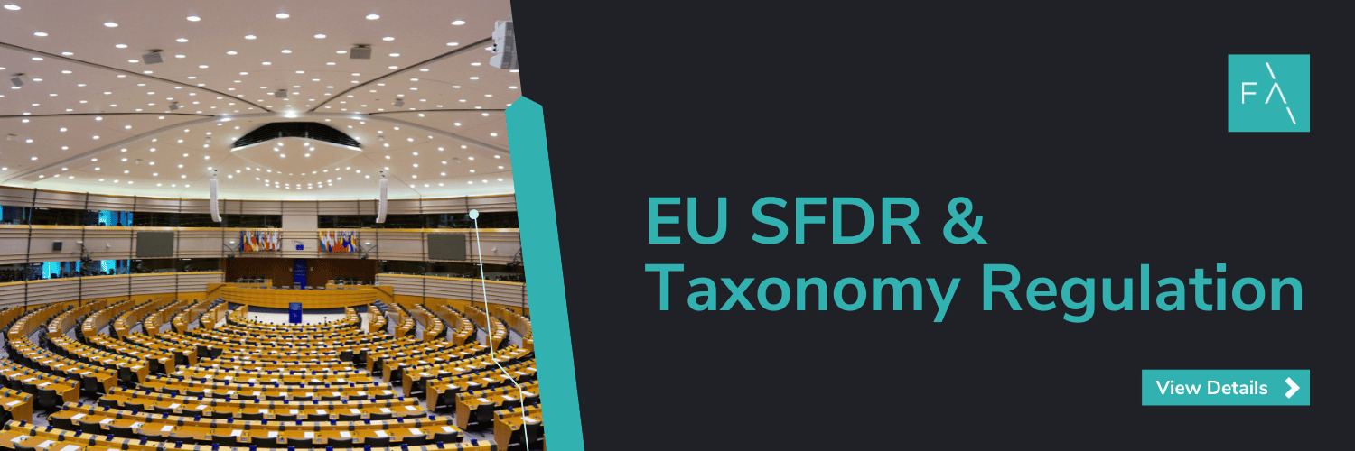 EU SFDR & Taxonomy Regulation