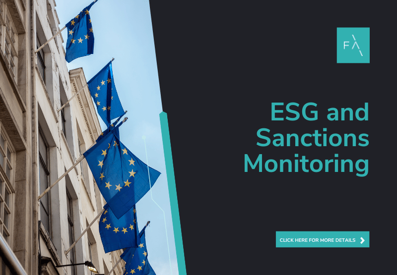 ESG and Sanction Monitoring