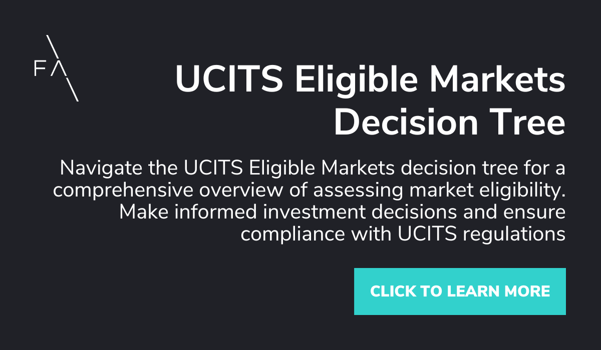 UCITS Eligible Markets Decision Tree