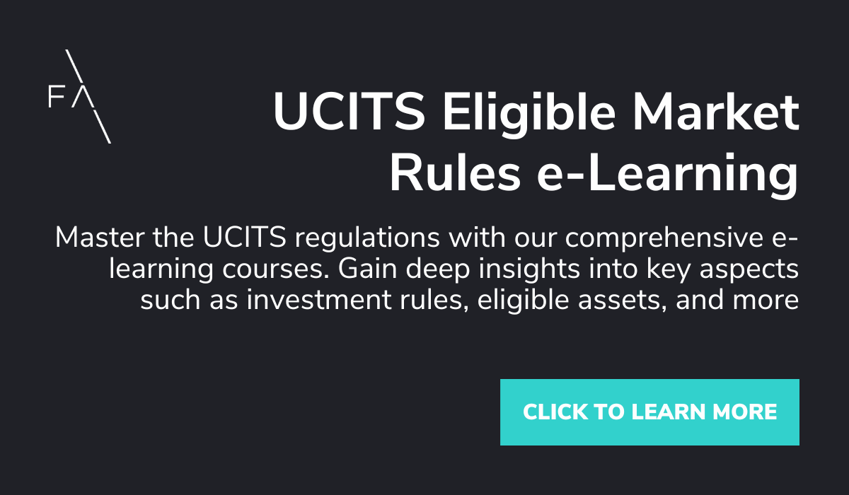 UCITS Eligible Market Rules e-Learning