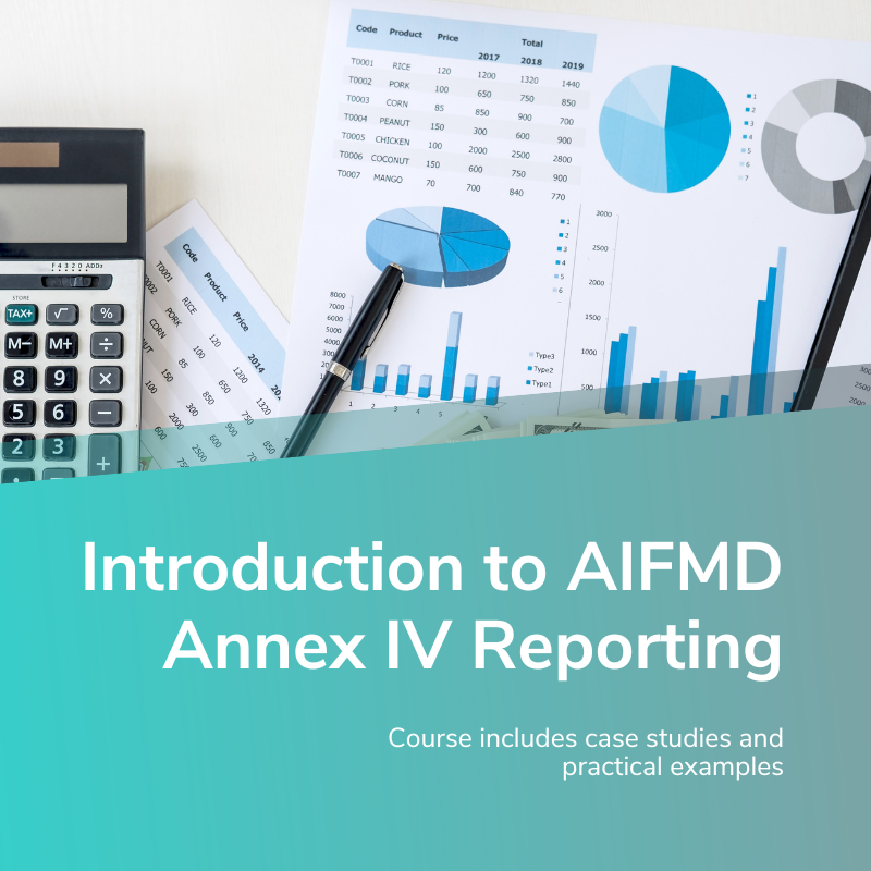 Introduction to AIFMD Annex IV Reporting