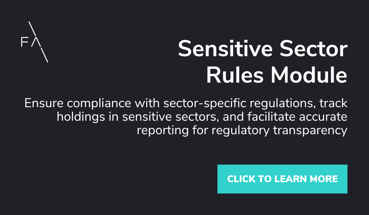 Sensitive Sector Rules Module