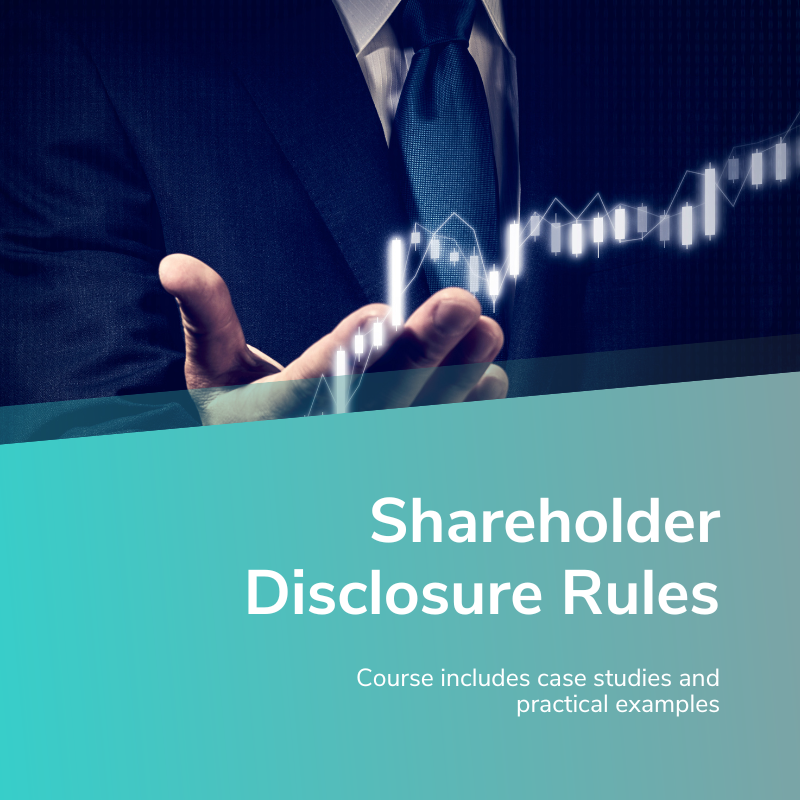 Shareholder Disclosure Rules