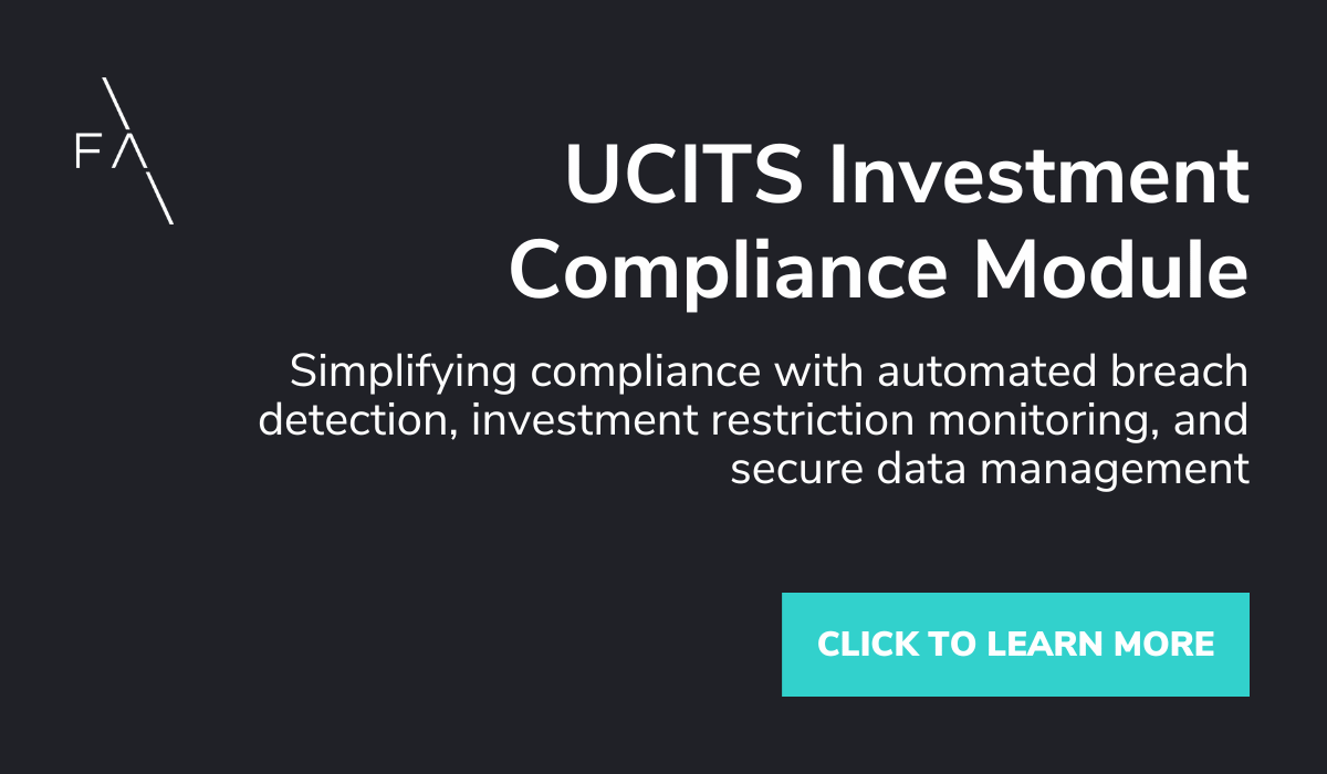 UCITS Investment Compliance Module