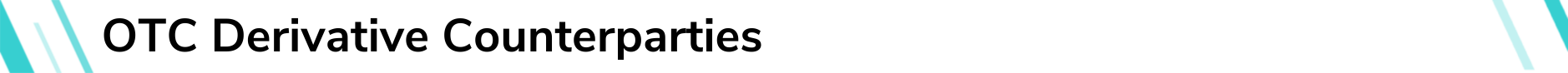 OTC Derivative Counterparties