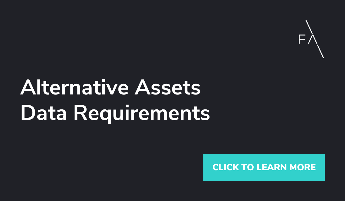 Alternative Assets Data Requirements