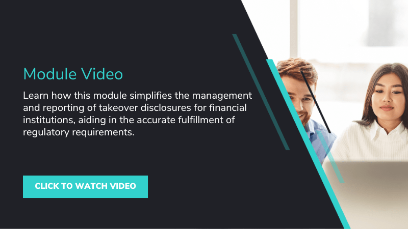 Takeover Disclosures Module Video