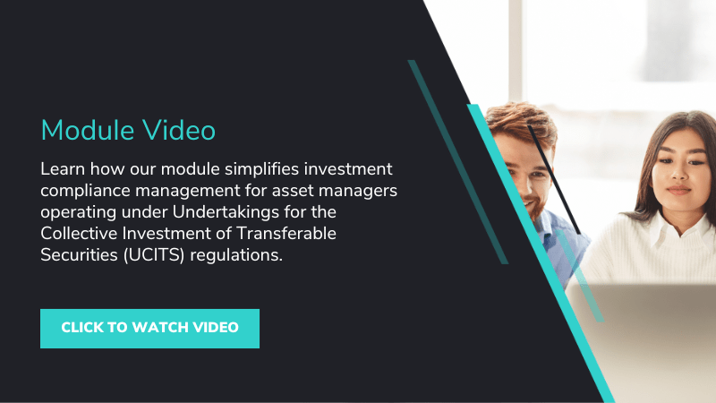 UCITS Investment Compliance Module Video