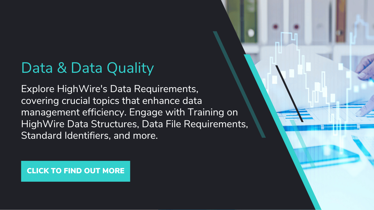 Data & Data Quality