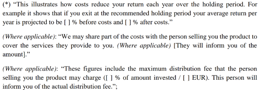 costs over time