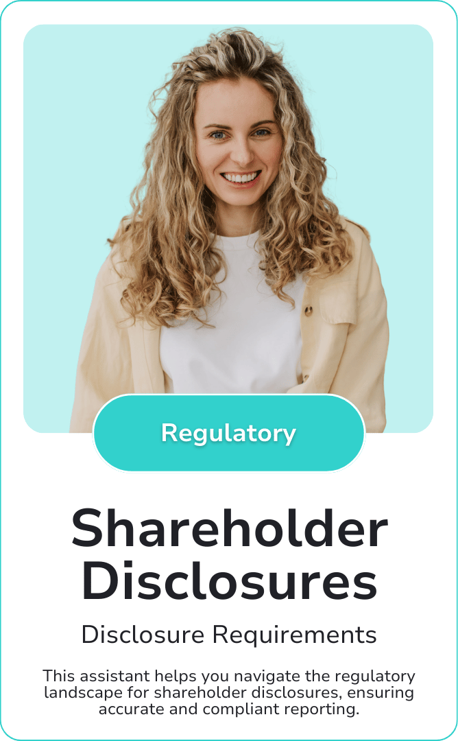 Shareholder Disclosures