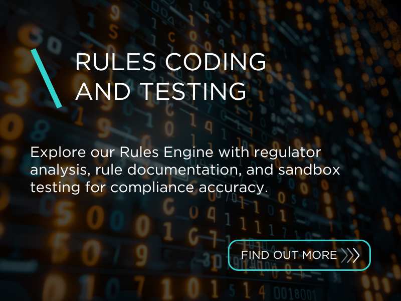 Rules coding and testing